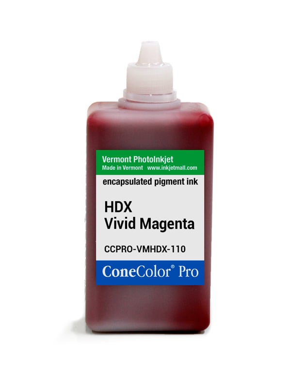 ConeColor Pro ink, 350ml, Vivid Magenta HDX | InkjetMall